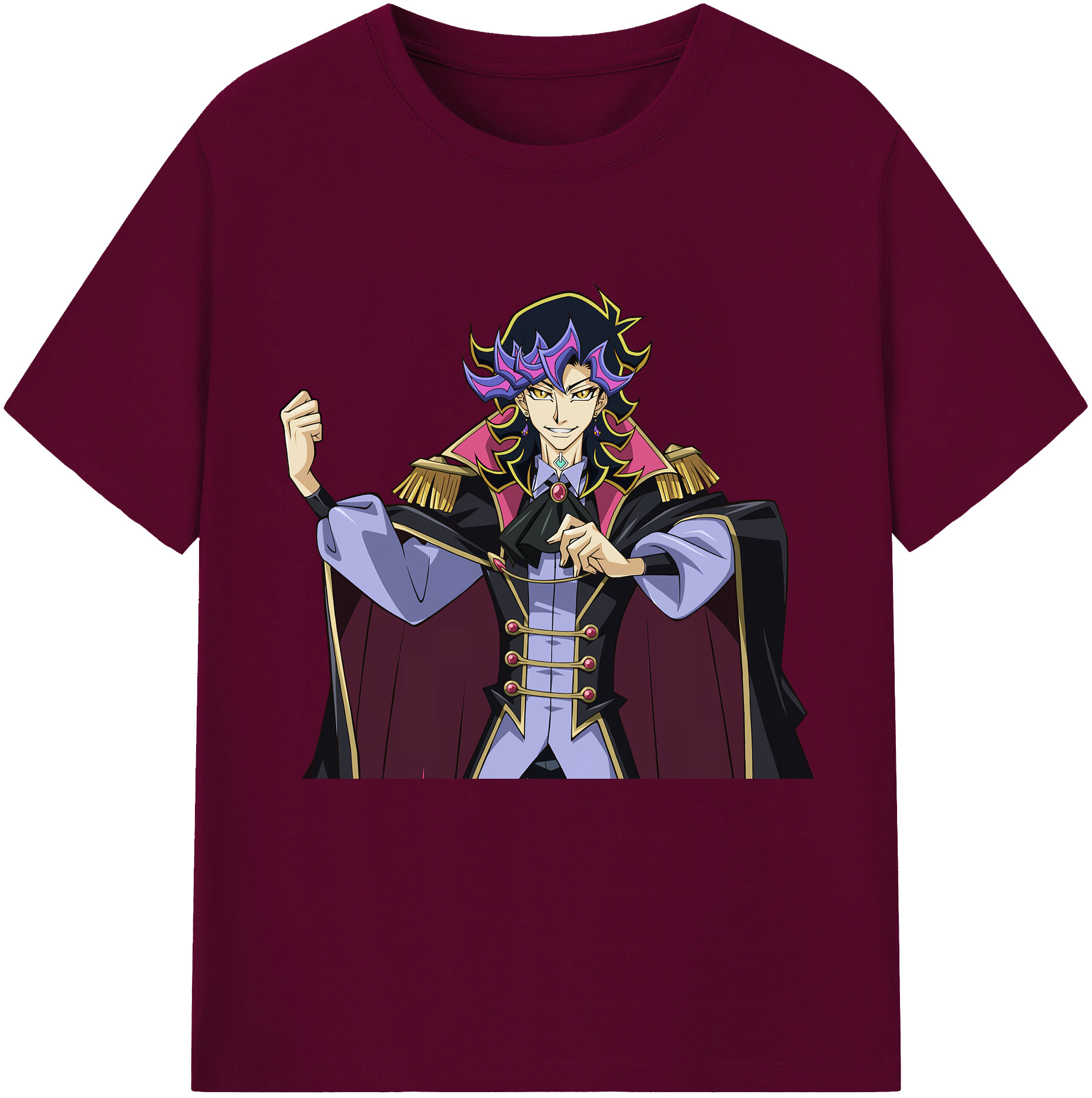 （画像用） 遊☆戯☆王 Yu-Gi-Oh! レディースカジュアルプリントTシャツ（綿100％）
